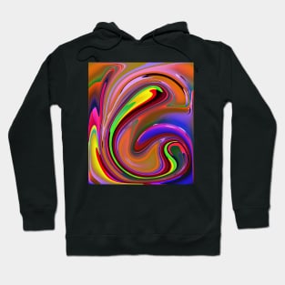 Fluid  Colours 2-Available As Art Prints-Mugs,Cases,Duvets,T Shirts,Stickers,etc Hoodie